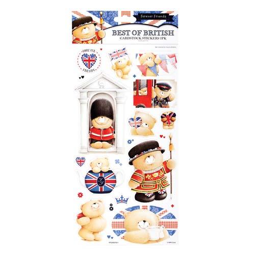 Best of British Cardstock Stickers